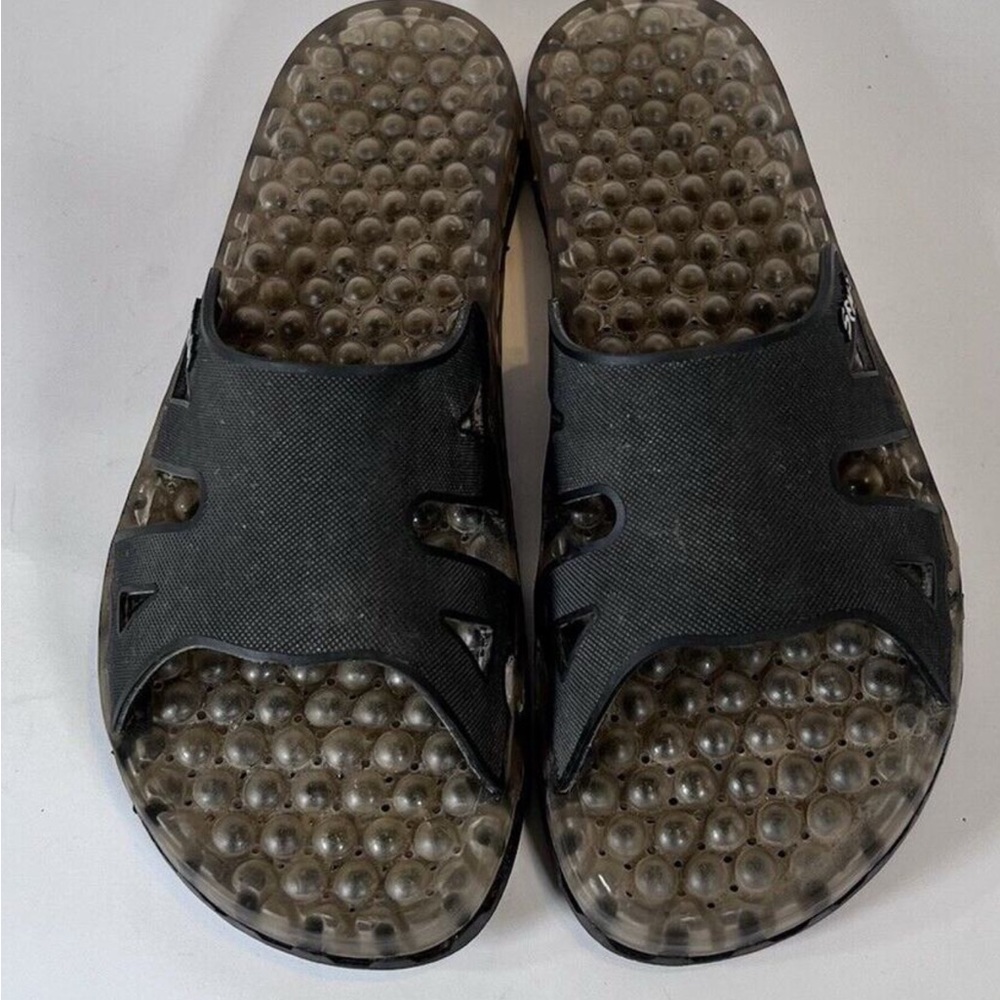Men's Black Slide Sandals